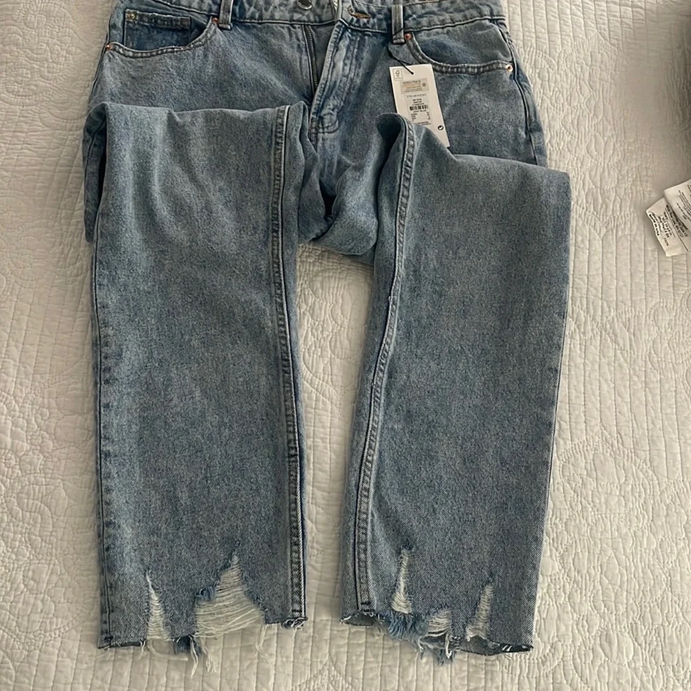 Primark blue jeans size 8 brand  new with tags . - Picture 2 of 2